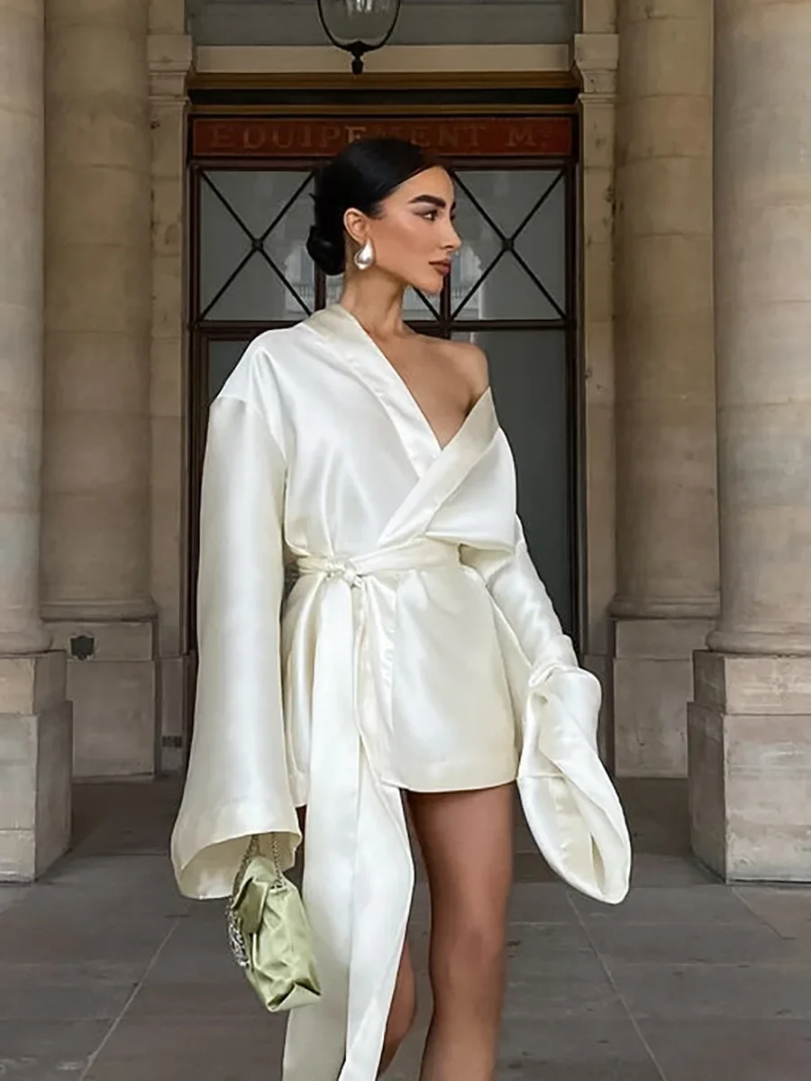 

Платья женские для ношения на свадьбу в гостя осенний трикотаж в рубчик дышащая эластичность миди городской гранж стиль против морщин