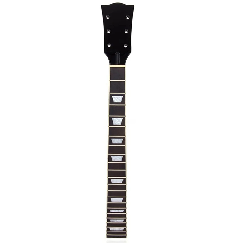 

22 Frets Electric Guitar Maple Neck Rosewood Fretboard Black Finish For Gibson Les Paul LP Guitars