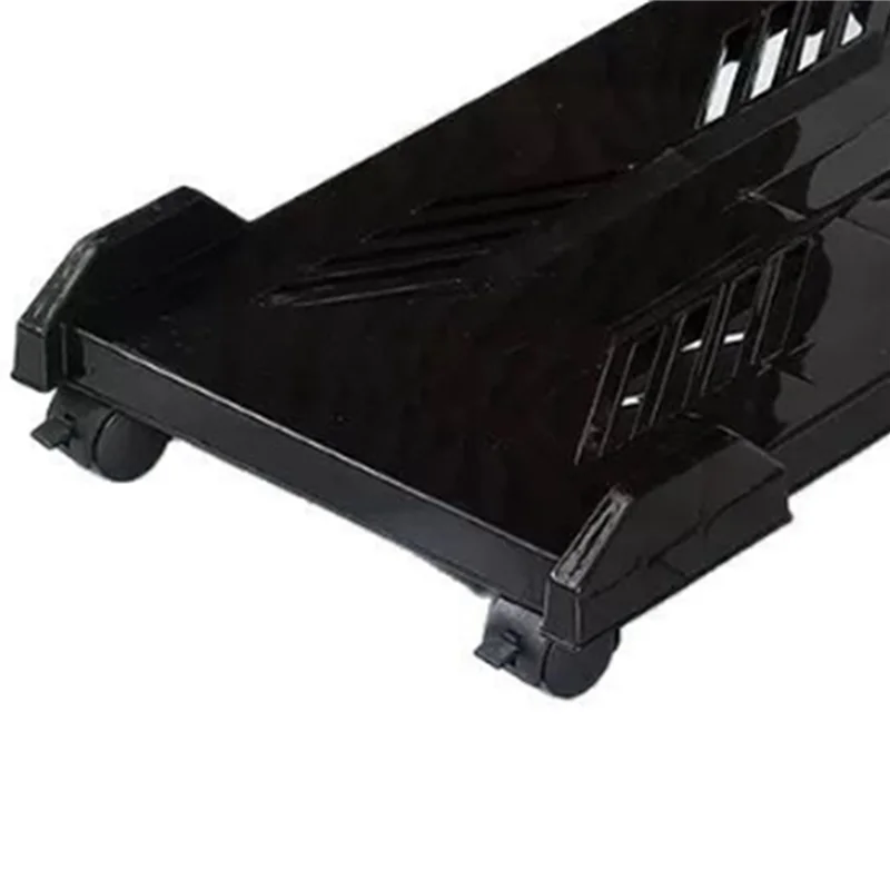 Computer Tower Stand Adjustable Mobile CPU Stand Most For Most PC Computer Under Desk Holder
