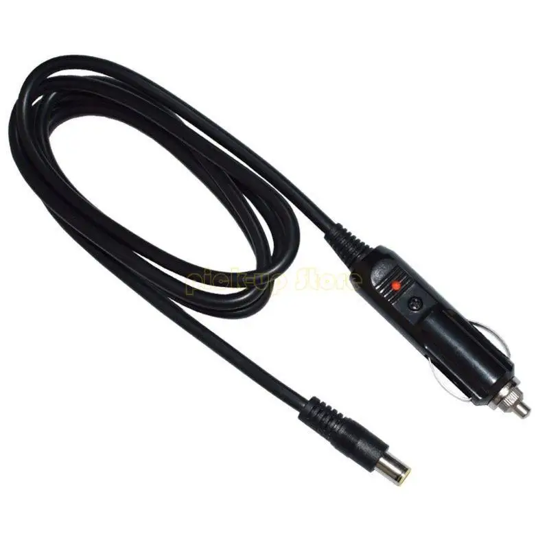 

Q5WA 12V Power Supply Adapter Cord, 8mm Car Charging Cable for DVR, Bluetooth-compatible Speaker with LED