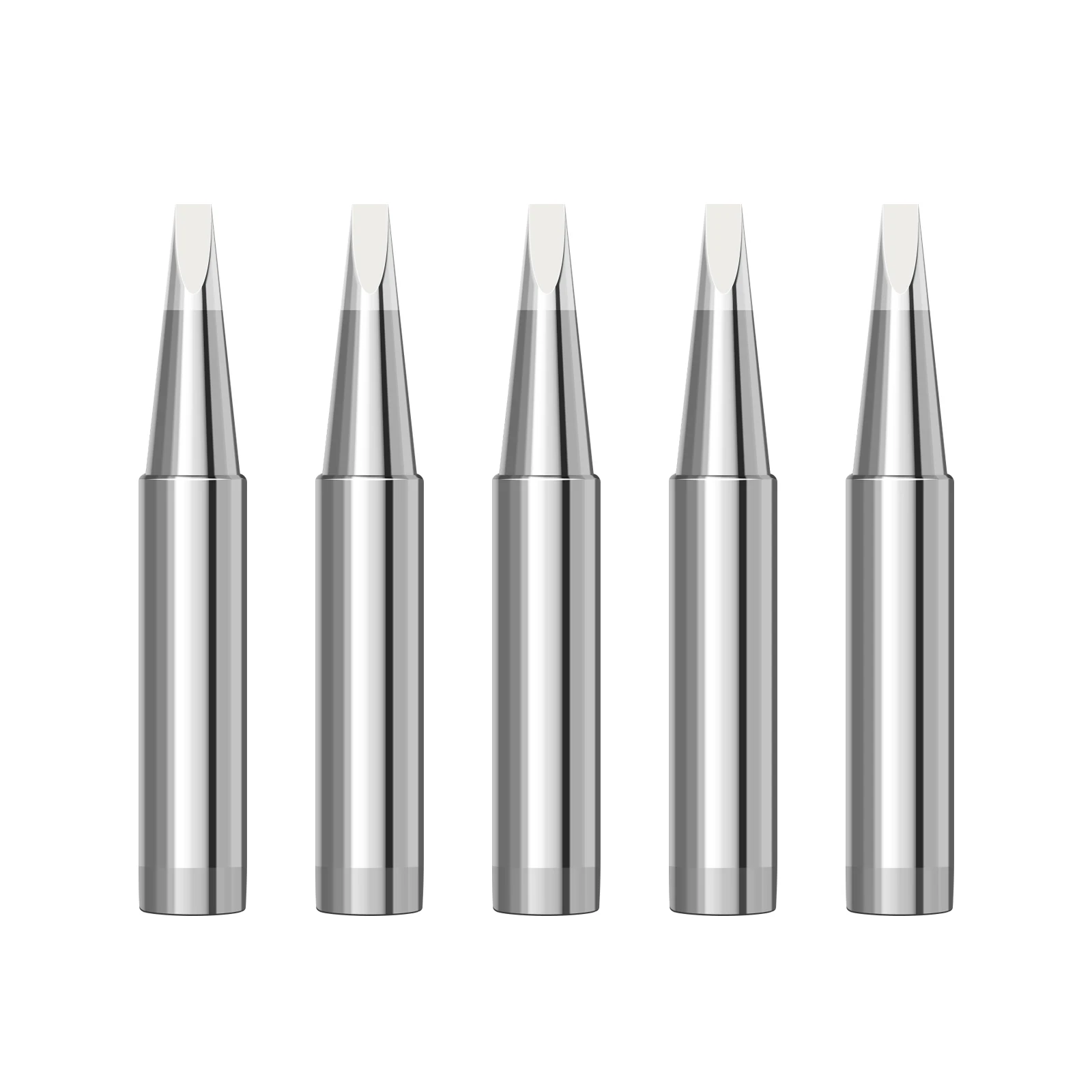 5pcs/Set 900M-T Soldering Iron Tips Compatible with Hakko 936,937,907, Radio Shack 64-053, Atten, Quick, Aoyue, Yihua, Vastar