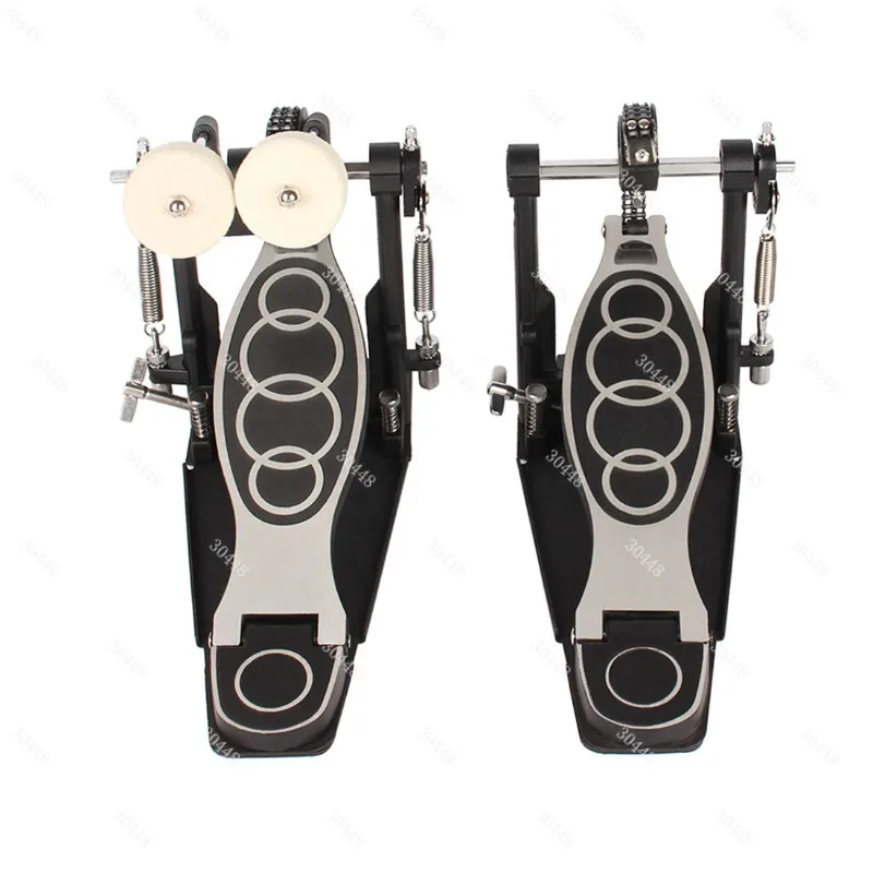 Sub-drum jazz drum double pedal thickened zinc aluminum alloy pedal student practice black instrument drum