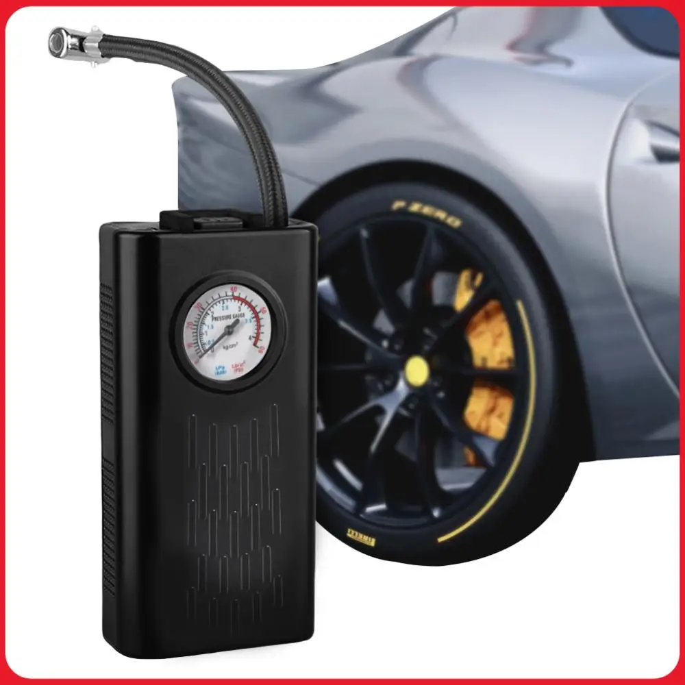 

Электрический компрессор с USB-зарядкой, многофункциональный насос для накачивания шин мотоциклов, автомобилей и велосипедов