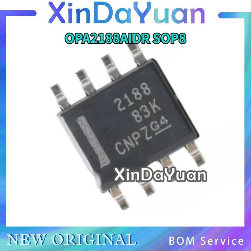 10 pcs OPA2188AIDR OPA2188 2188 SOP-8 Operational Amplifier