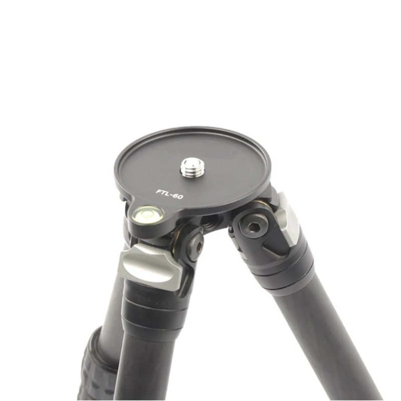 Professional 60mm Tripod Leveling Mount Aluminum Circular Offset Leveling for Enhanceds Durability  D2RC