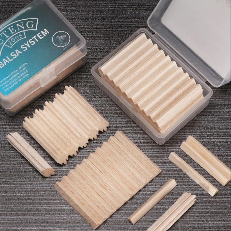

Balsa Wood 3mm/6mm/9mm Pipe Filter Efficient Filtration Smoking Pipe Users Premium Smooth