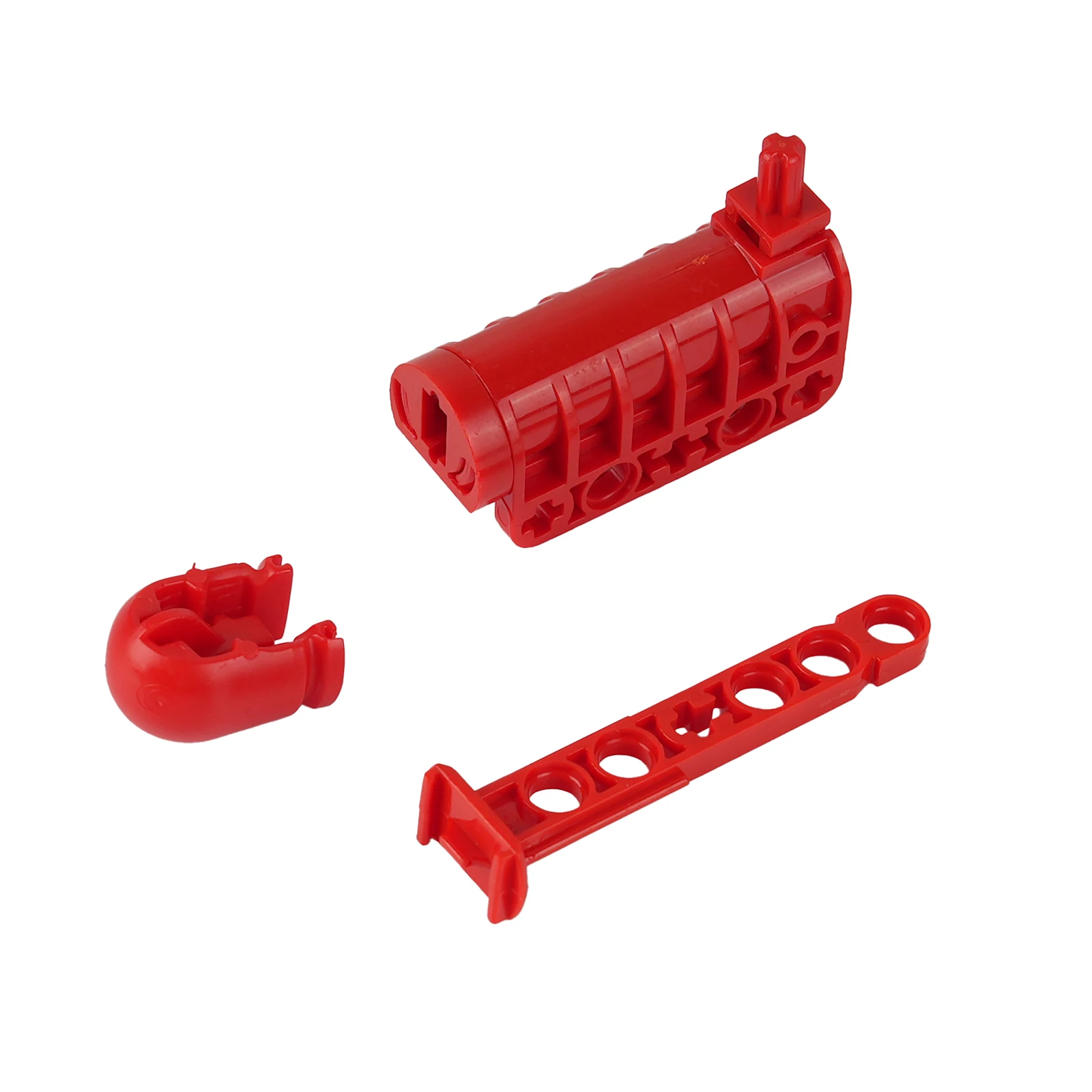 MOC Cannon Launcher Bullet Set Zachte rubberen eindpijl Compatibel met Legoeds 57028 57796 Technische onderdelen voor schutter met platte bodem