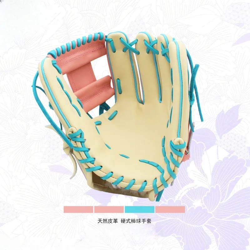 قفازات حماية من جلد البقر Infield I-File للبيسبول الصلب #4