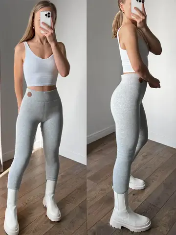 8 best sales ग्रे लेगिंग्स - №5