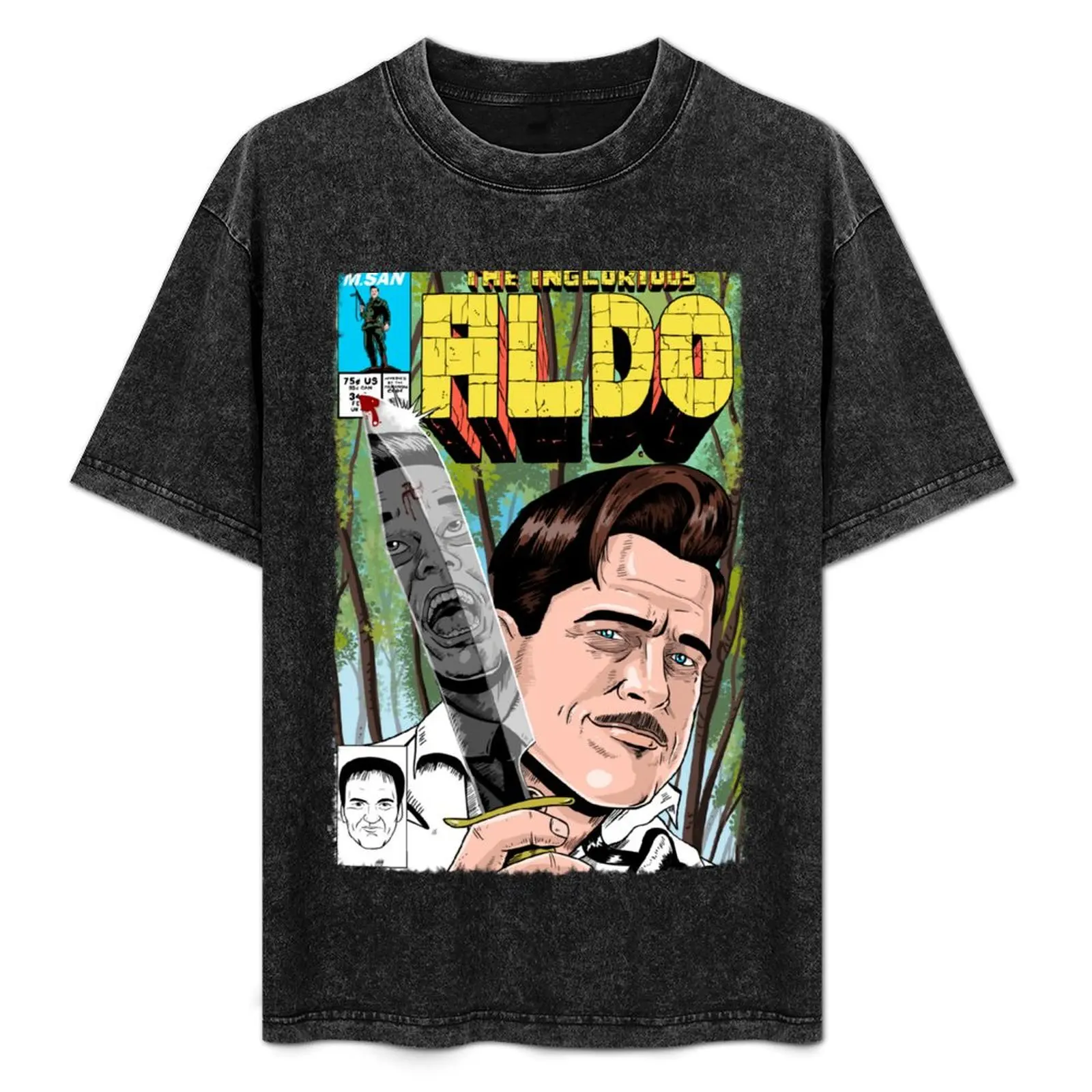 

The Inglorious Aldo T-Shirt graphic t shirt vintage Louboutins men clothing