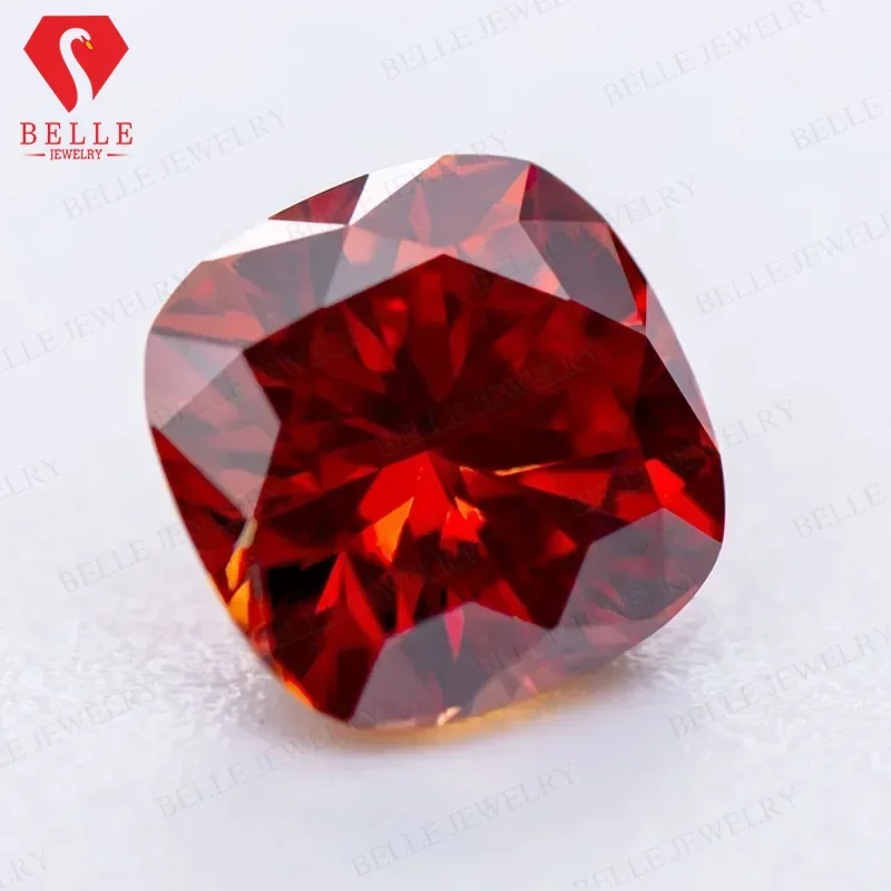 

Cushion Cut Multicolor Plating Moissanite Stone Diamond Loose Gem for Engagement Ring Pendant Necklace Jewelry Making