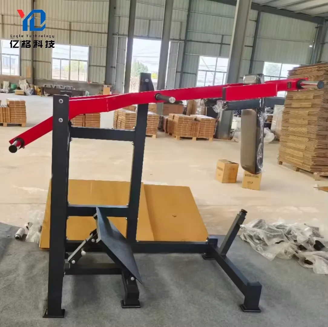 YG  FITNESS YG-99 Commercial Used Strength Training Squat Machine Gym Fitness Plate Loaded Machine Standing Calf Raise