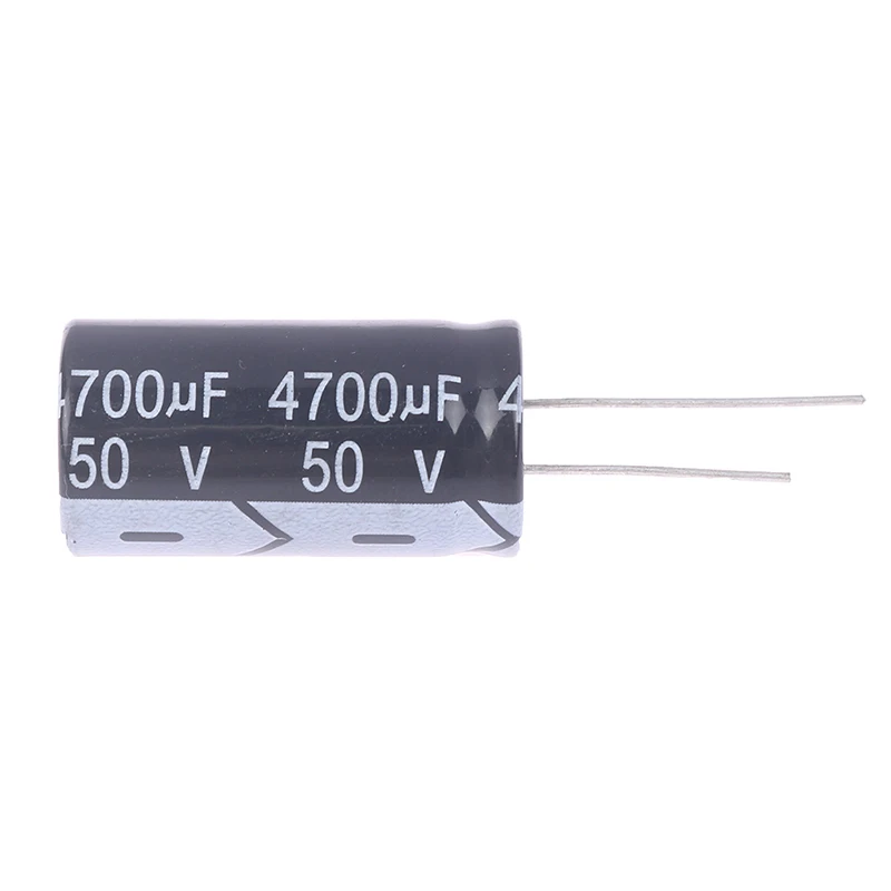 50V 4700UF Aluminum Electrolytic Capacitor 105°C Dimension In-line Electrolytic Capacitor 18*35mm