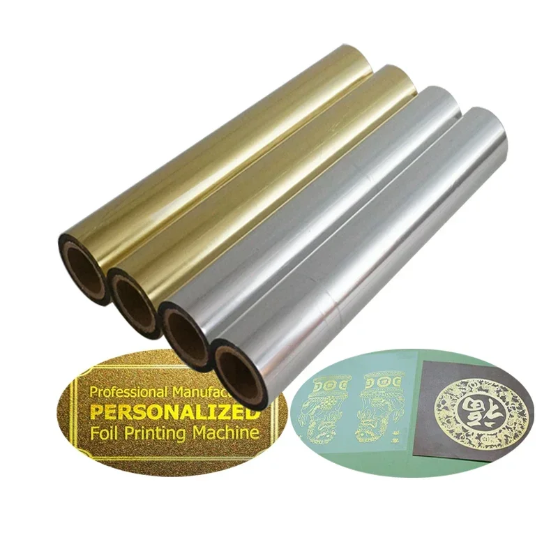 Hot Foil Stamping Paper Rolls, Laminator Laminating, Heat Transfer on Laser Printer, DIY Card Craft Paper, 25mm-250mm