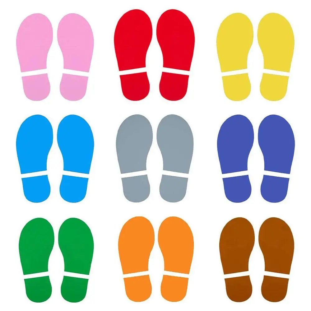 إكسسوارات ديكور المنزل ملصقات بصمة مستلزمات الحيوانات الأليفة أحذية أطفال مزخرفة شارات PVC شارات درج مقاومة للماء #4