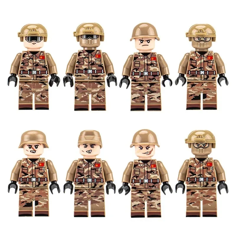 Soldatenpuppen, humanoide Puppen, Minipuppen, Schmuckstücke, Zeichentrickfiguren, Weihnachtsgeschenke für Jungen und Mädchen, Minifiguren – Detail 7