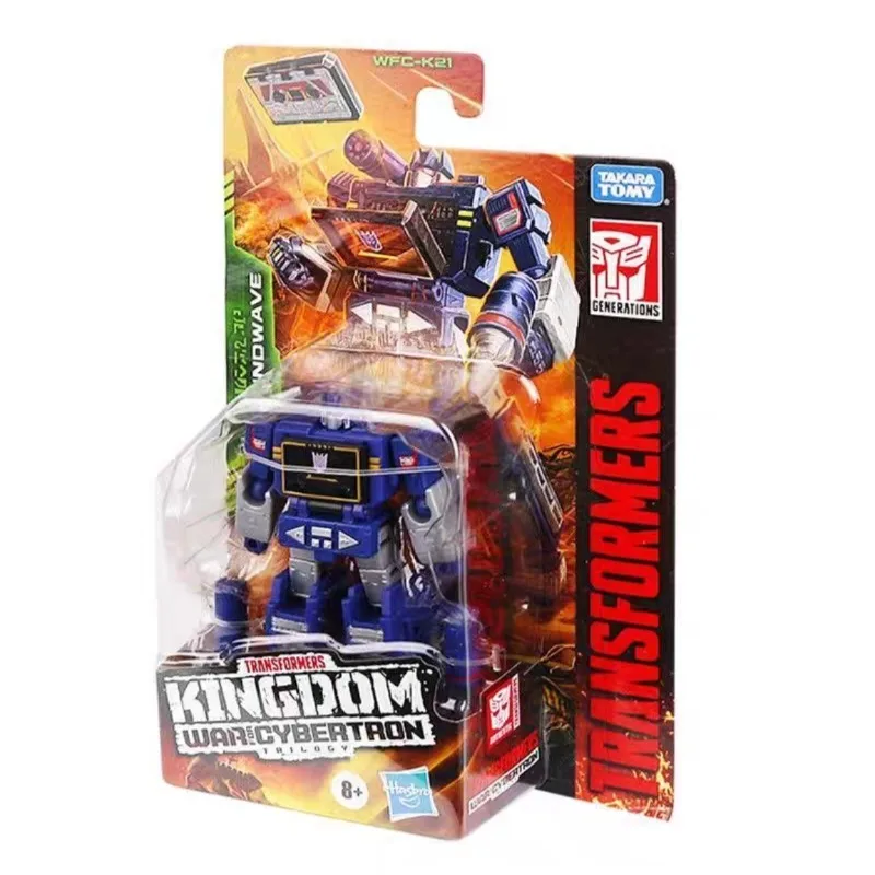 Nuovi giocattoli classici originali Hasbro Transformers War for Cybertron WFC-K21 Soundwave Action Figure Hobbies Toys da collezione
