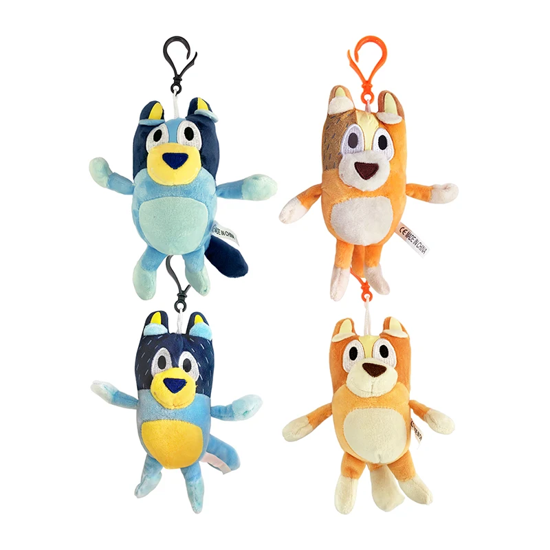 

15 см Bluey плюшевые маленькие украшения кукла аниме фигурки бинго шармы анимация периферическая собака Bandit Chilli мягкие игрушки Детский подарок