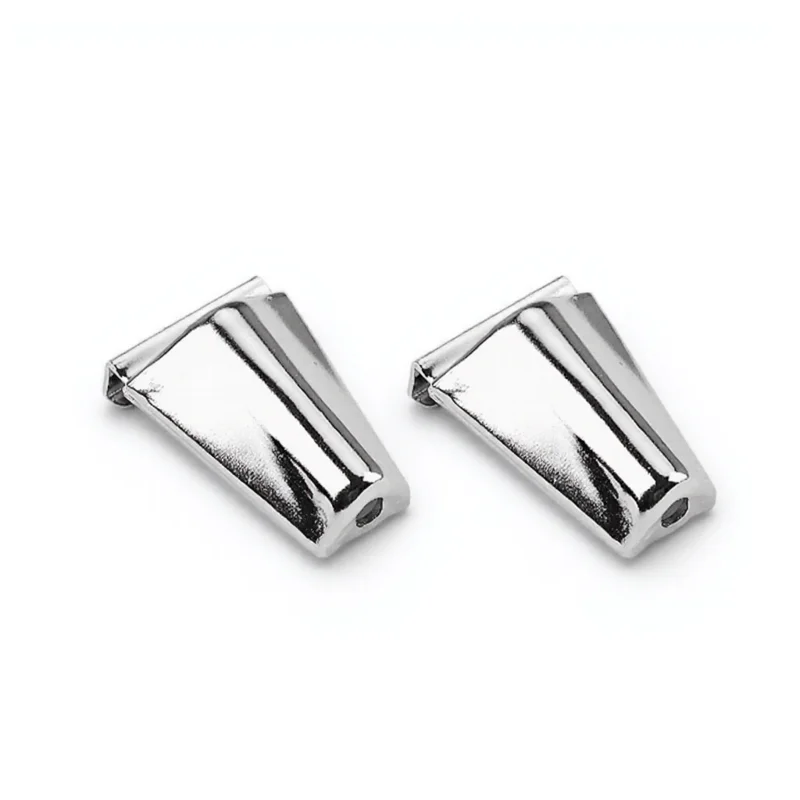 

2 Pcs Drum Iron Hook Accessories Bass Claw Replacement Electronic Silver Metal Mount
