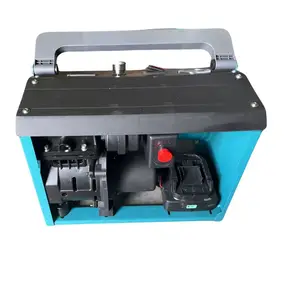 Stiller drahtloser Luftkompressor, 9l, 2800 U / min, 7,5 bar, reines Kupfer, ohne Öl, kleiner, elektrischer Luftkompressor 8 Hauptverkaufsluftkompressor ohne Öl - №3