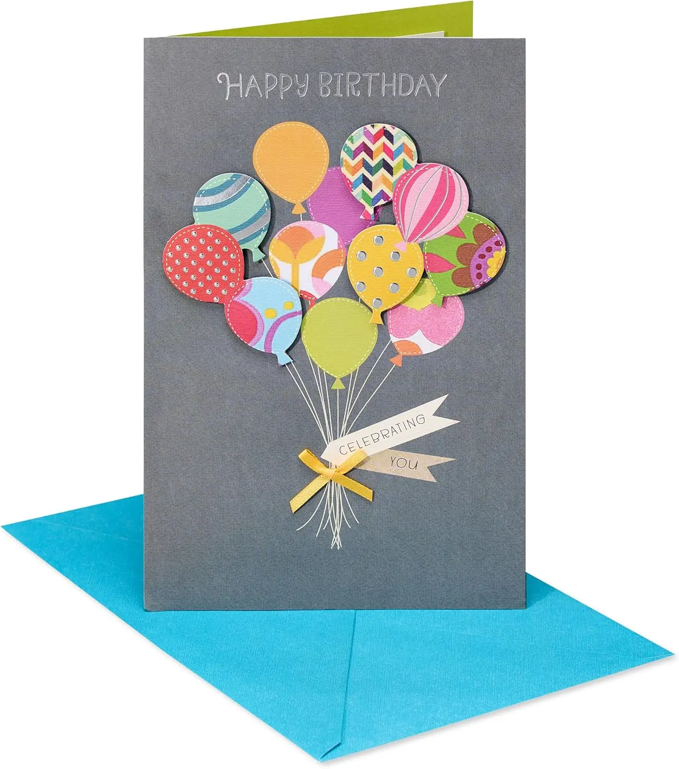 

Greetings Birthday Card (Celebrating You)