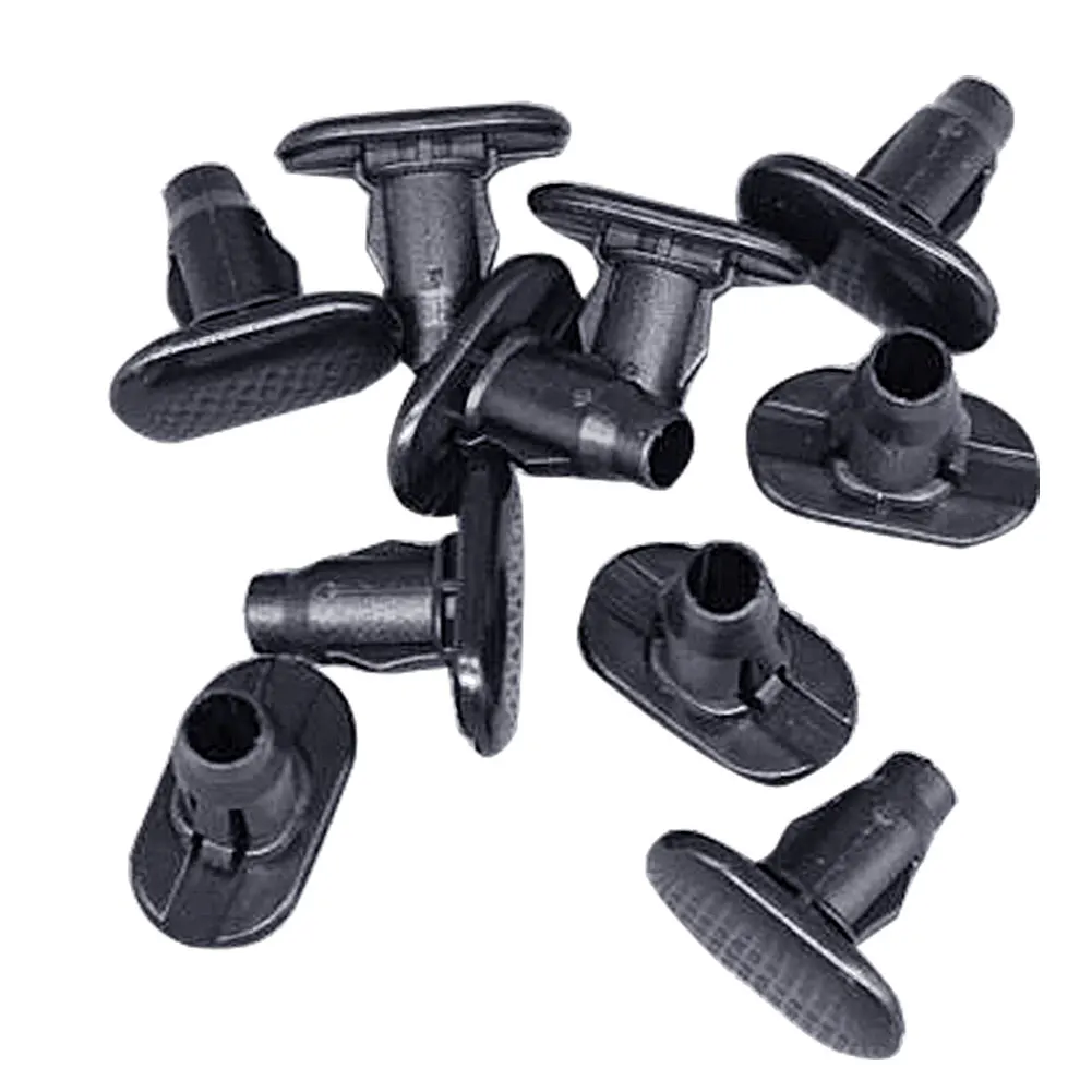 High Quality Left/Right Rocker Panel Molding Clips Black Car Fasteners Plastic Retainer Clamps For Lexus GX470