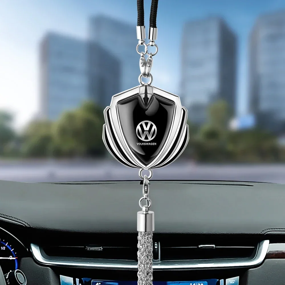 

1Pc Car Rearview Mirror Pendant Ornaments Decoration Birthday Gift For VW GTI polo GTD Golf Passat CC Auto Interior Accessories