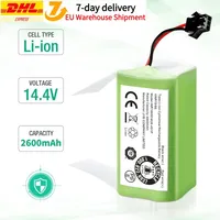 Original 14.4V 2600mAh Replacement Battery for Conga Excellent 990 1090 1790 1990 Deebot N79S N79 DN622 Robovac 11 Tesvor X500