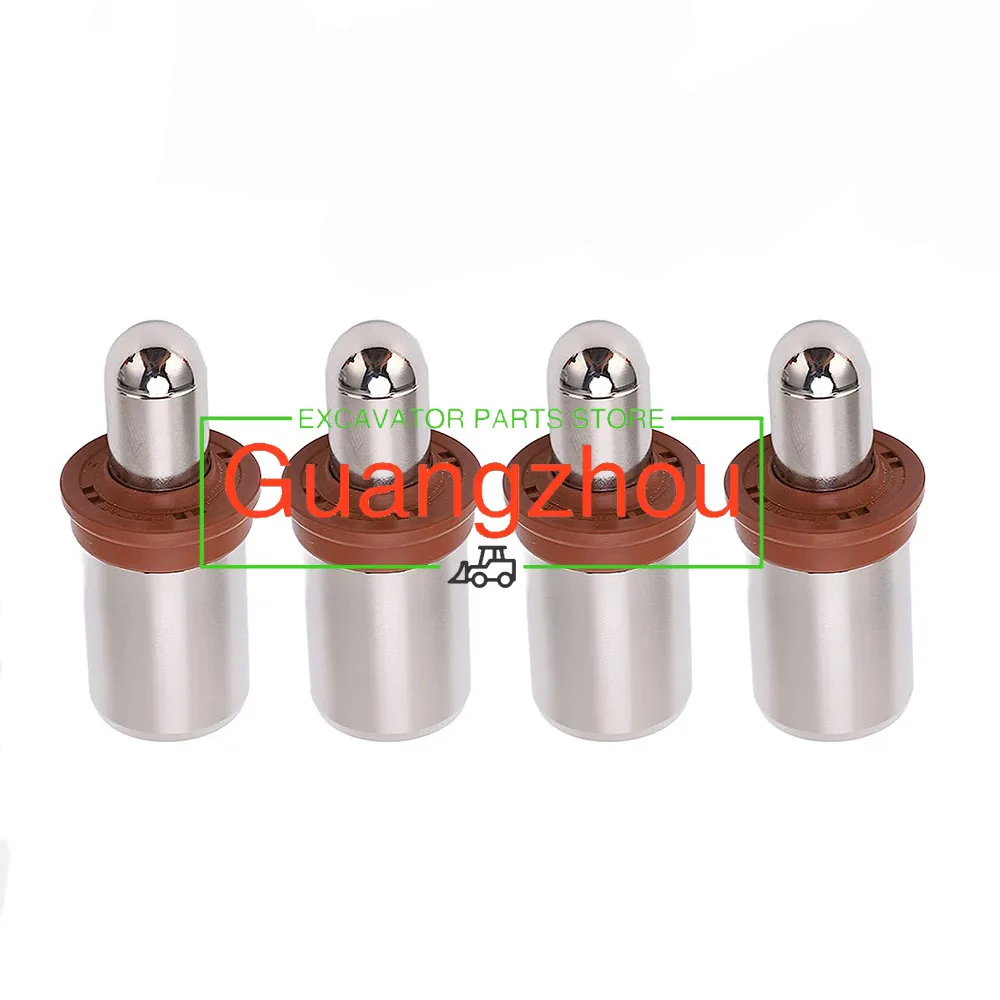 4Pcs Joystick Handle Control Valve, High Hardness Good Sealing Excavator Joystick Handle Button for PC200 7,PC200 8 High Quality