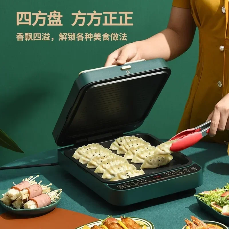 Sell like hot cakes Pan Can Be Disassembled and Washed, Household Double-sided Heating Deep Frying and Baking Machine