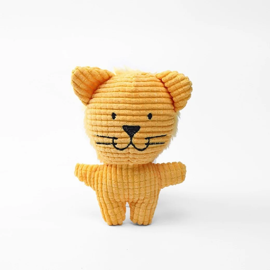 ตุ๊กตาสุนัขของเล่นรูปร่างสัตว์กัด Squeaky ของเล่นสุนัขของเล่นสําหรับสุนัขขนาดใหญ่ขนาดเล็กลูกสุนัขสัตว์เลี้ยงอุปกรณ์การฝึกอบรม