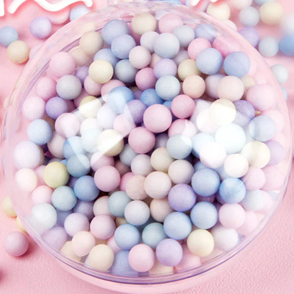 10 عبوات 7-9 مم مجموعة كرات إسفنجية متنوعة مادة حرفية ممتعة لتزيين الزجاجات كرة ملء لتزيين حفلات العطلات #4
