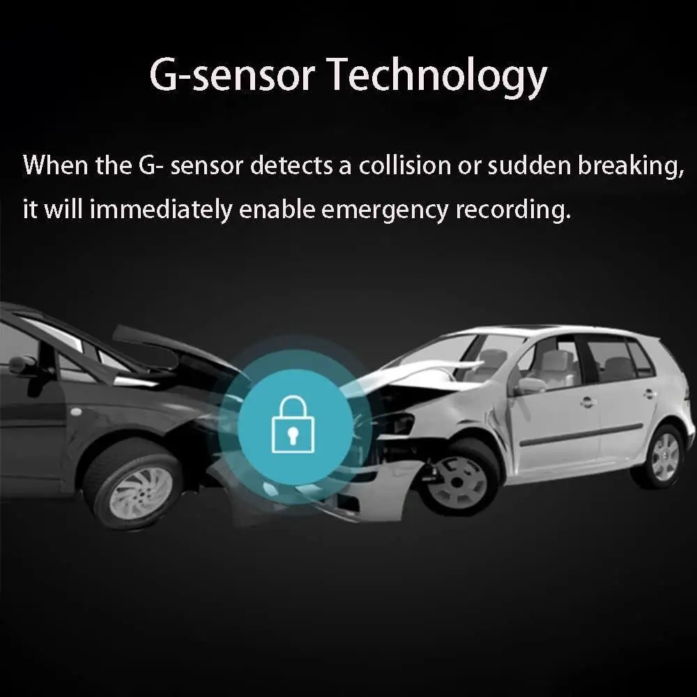Car Dash Cam Driving Video Recorder for Most Vehicle High-temperature tolerant materials