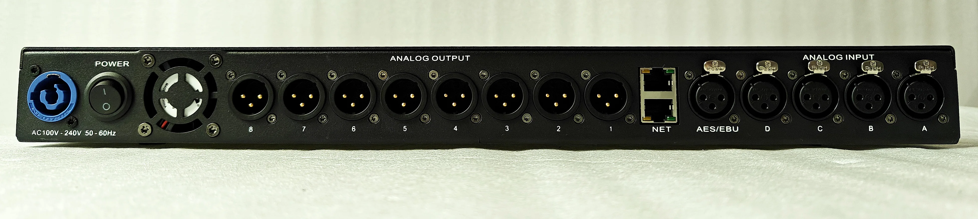 DSP4080  Digital Audio Processor Powered by Germany ALLDSP 4in 8out Dsp Processing Wifi Net Control