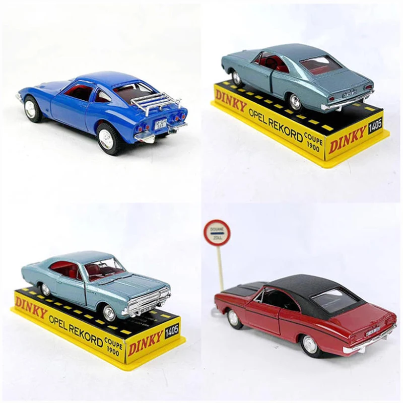 DINKY TOYS 1/43 OPEL 1421/1405/1420 Alloy Sports Car Model Classics Adult Souvenir Gift Static Display