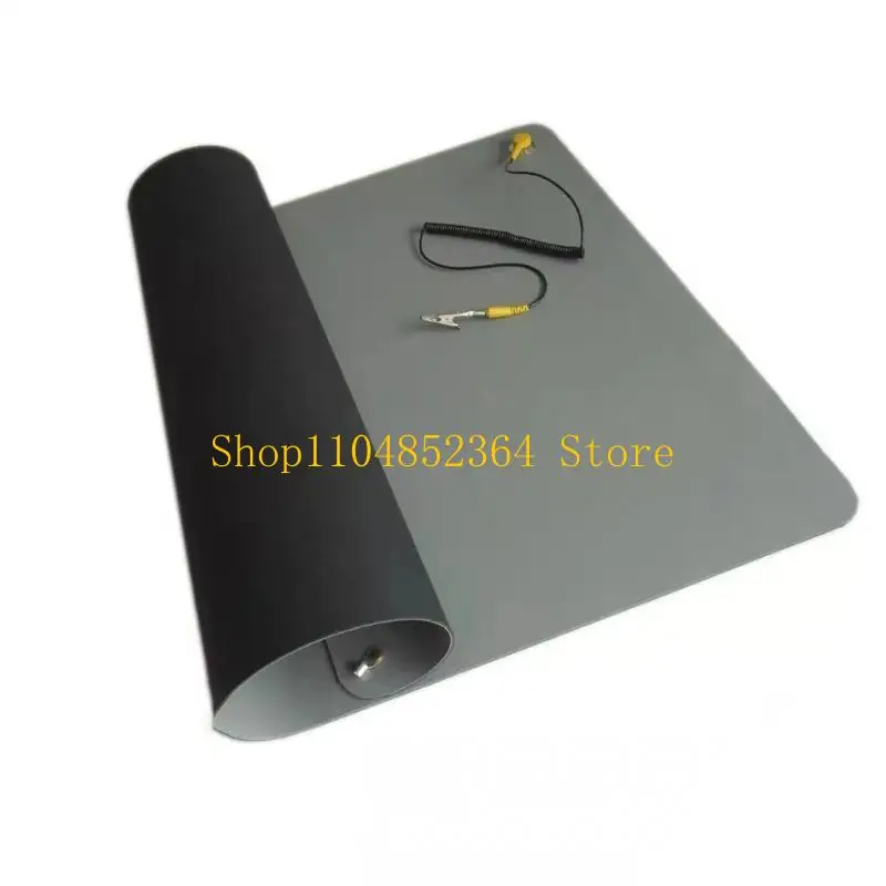 652F Professional ESD Mat for Computer Technicians with Grounding Wire and Wristband