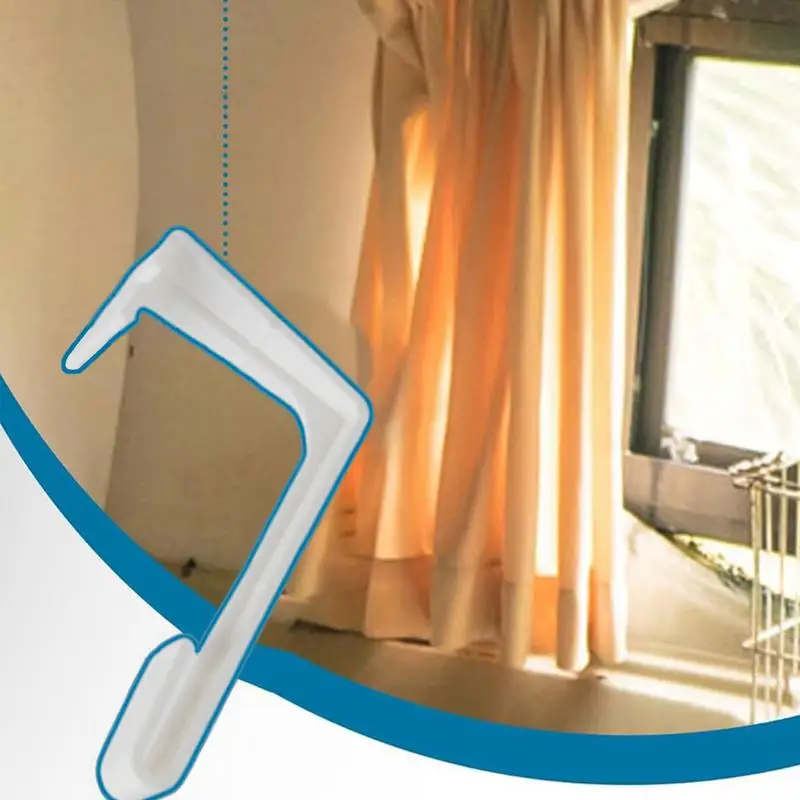 Clips para cortinas RV, Clip de sujeción interior para ventana, soporte lateral seguro