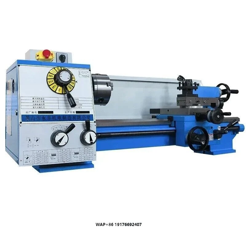 

CJM250 High Precision Small Metal Working Lathe Machine Tool for Home Use & Teaching with Motor As Core Component