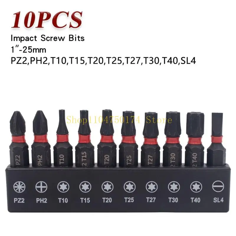 Multipurpose Steel Tamper Resistant Torxes Driver Set 10Pcs Ergonomic Design Enhances Durability For Mechanics Tool Top Sale
