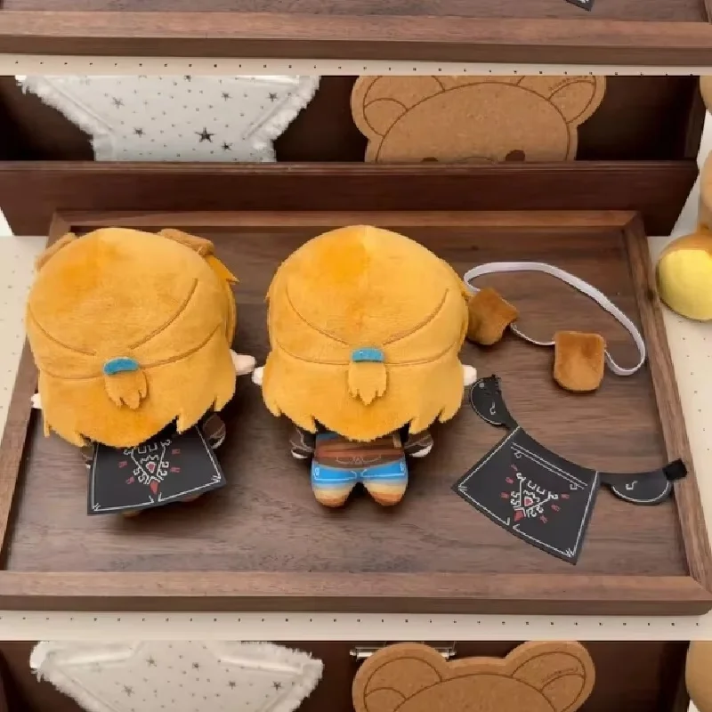 10cm Original The Legend Of Zelda Zelda Link Printed Nunu Style Cotton Doll Plush Pendant Aesthetic Desktop Collectible Ornament view 2
