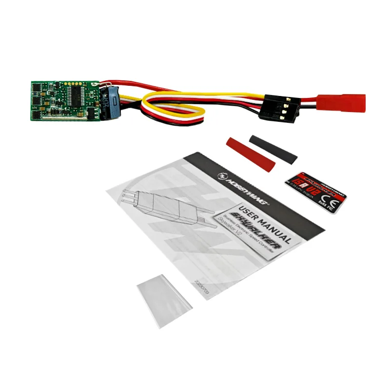 FLYCOLOR 15A ESC for RC Brushless Motor Electric Speed Controller Built-in 5V/2A BEC, Support 2S-4S LiPo Radiolink A560 Airplane