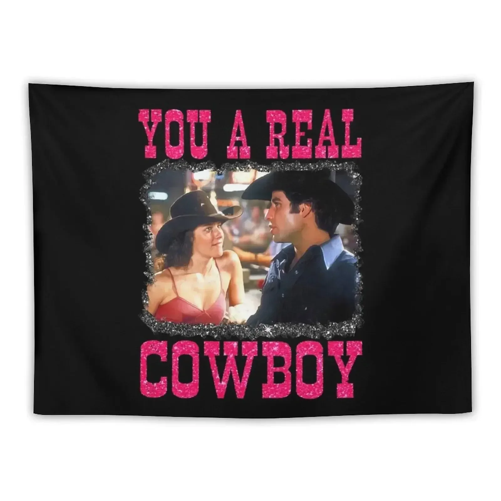 

Birthday Gift American Urban Cowboy Romantic Western Movie Idol Gift Fot You Tapestry Wall Deco Bed Room Decoration Tapestry