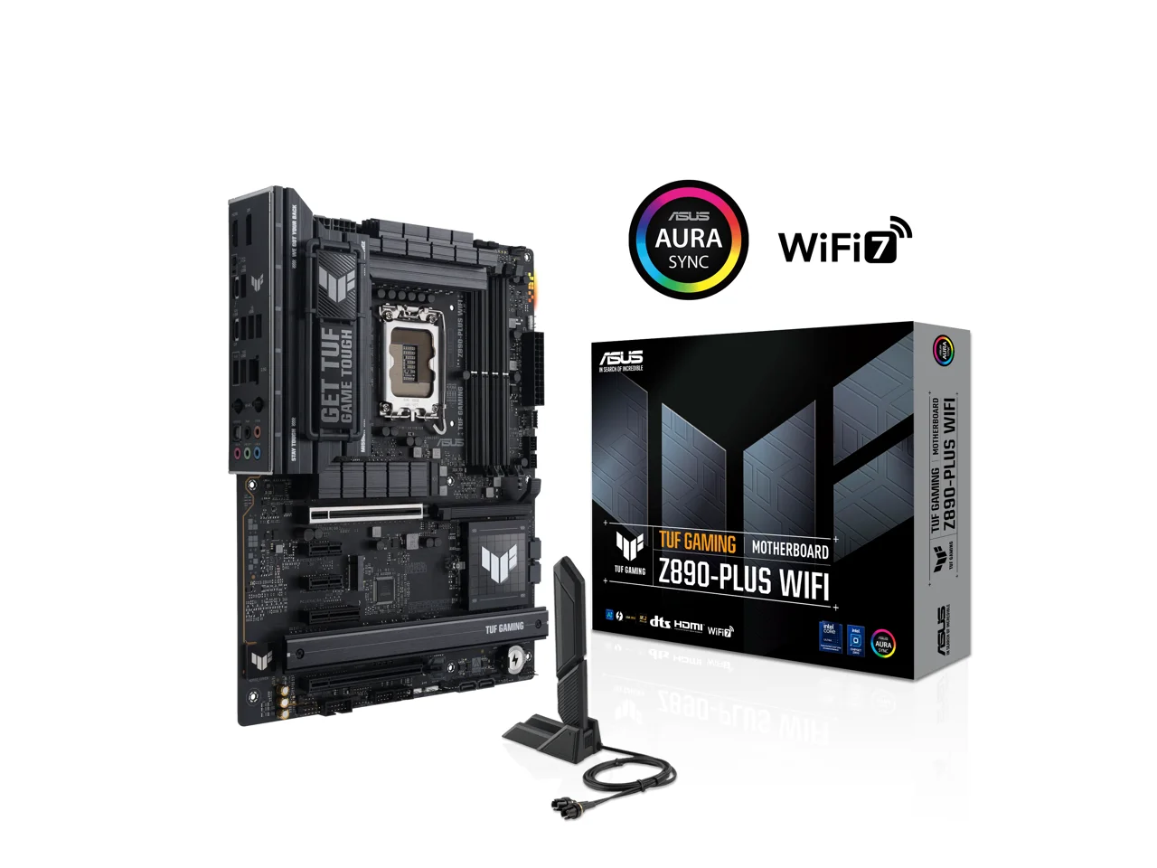 Z890 Wi-Fi 7 Motherboard - Carte mère ASUS TUF GAMING Z890-PLUS