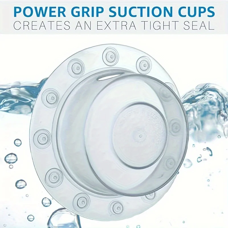 

1pc Leak-Proof Bathtub Overflow Drain Cover,Suction Cups, Easy Installation, Prevents Water Damage, Enhances Bathing Experience