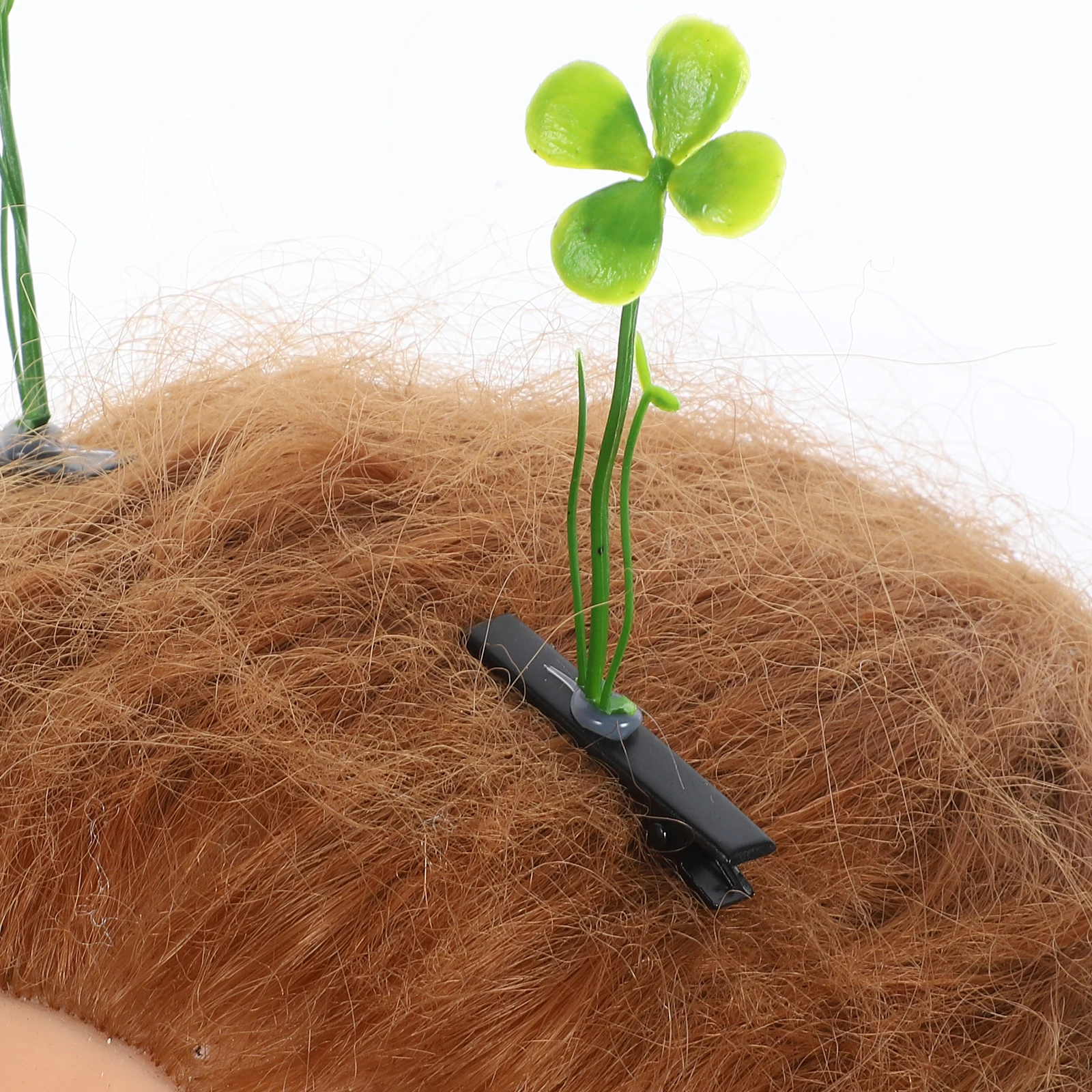 

30pcs Four Clover Hairpins Fun Hair Grass Clips Cute Barrettes Sprout Accessories Plant Hair Clips Teen Girls Fun