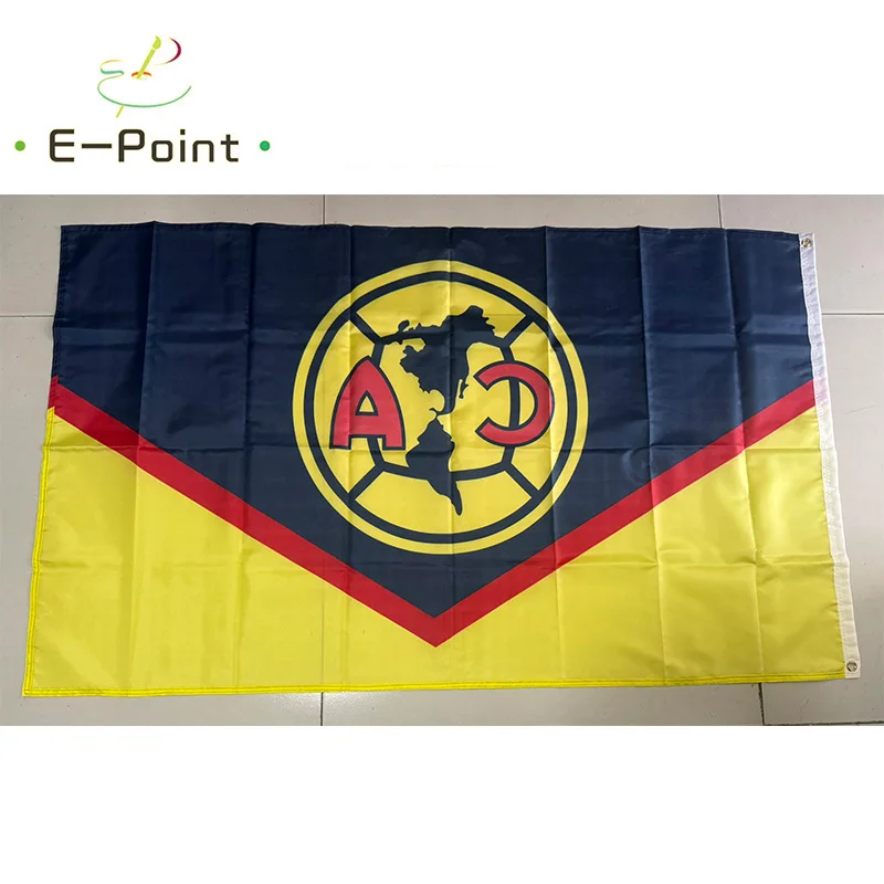Club América Flag 3ft*5ft (90*150cm) Size Christmas Decorations for Home Flag Banner Gifts