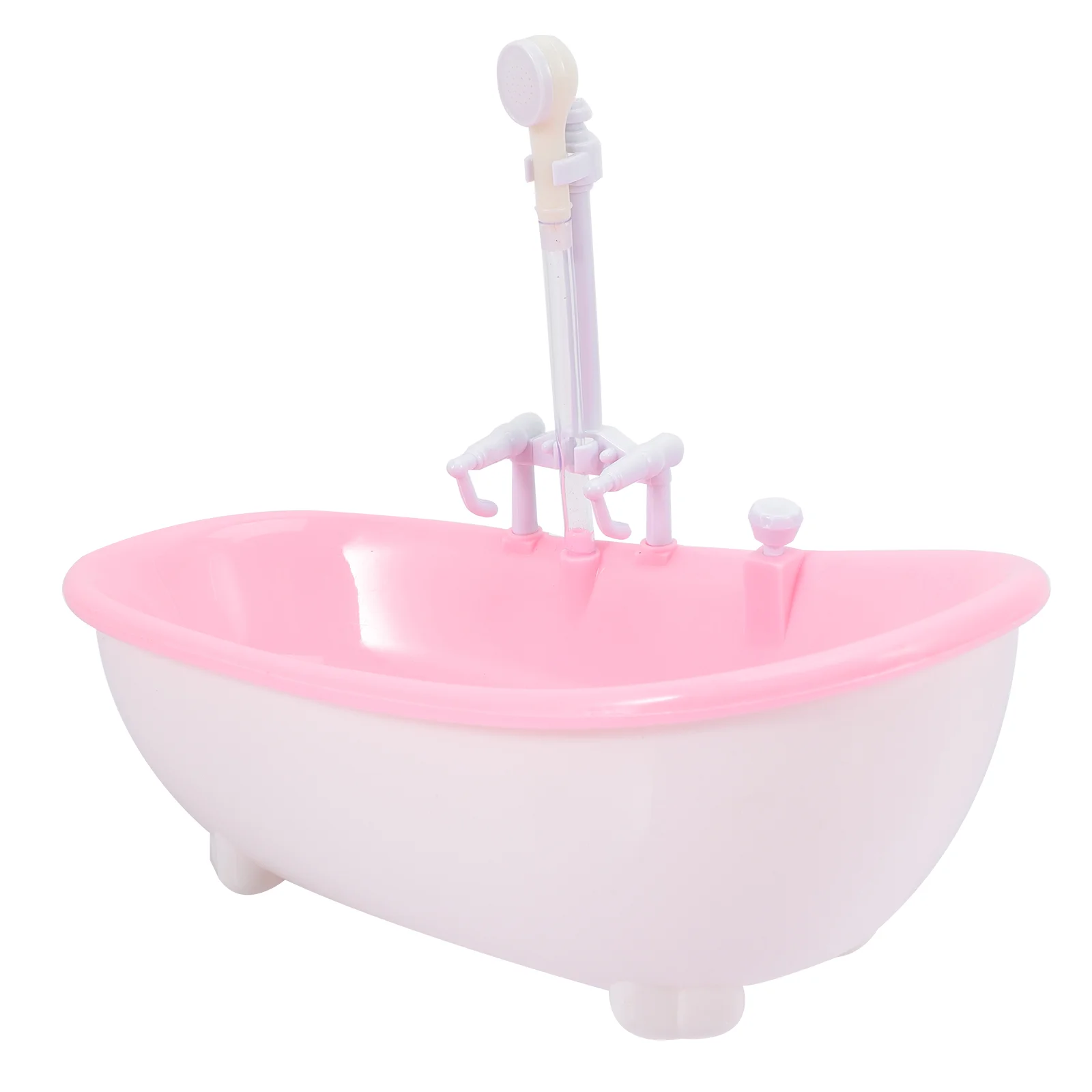 

Mini Spray Bathtub Toy Miniature Bath Tub Electric Furniture Baby Toddler Decor Develop Kids Imagination