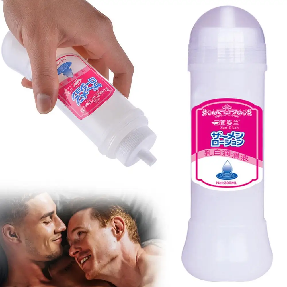 اليابانية محاكاة الحيوانات المنوية حقيقية قوية رائجة البيع منتجات جنسية المهبل التشحيم الحرير اللمس الشرج زيوت التشحيم الجنس النفط الشرج هلام