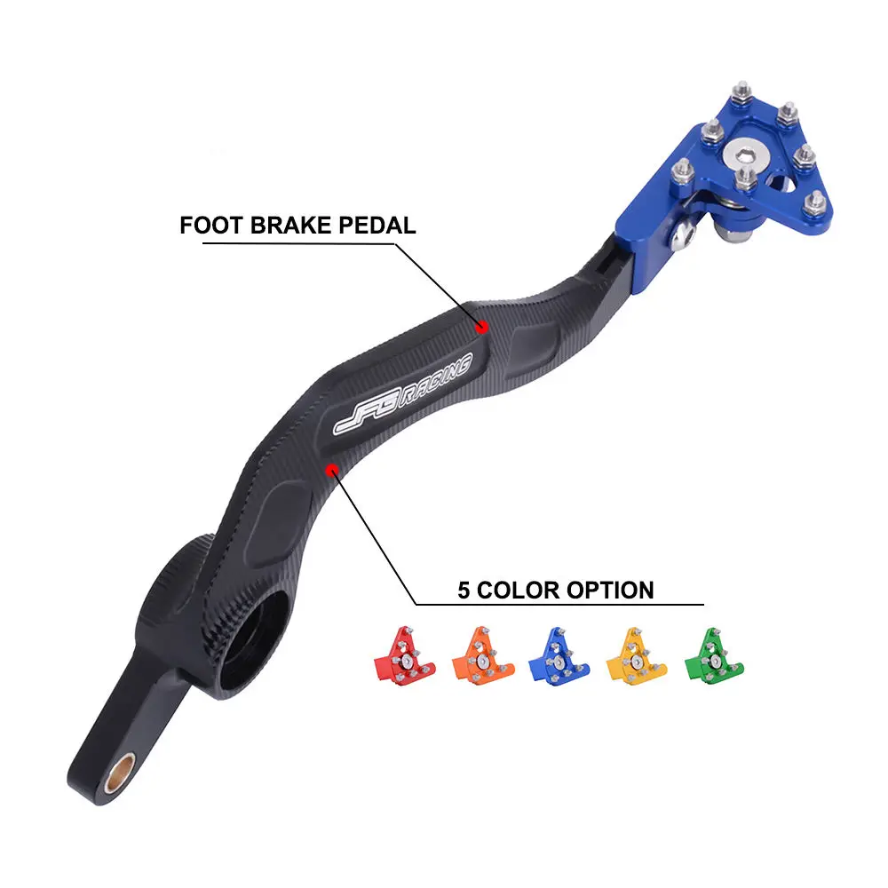 Motorcycle For YAMAHAs YZ250F YZ250FX WR250F YZF 250 250X WRF 2015 2016 2017 2018 2019 2020 CNC Rear Foot Brake Pedal Lever