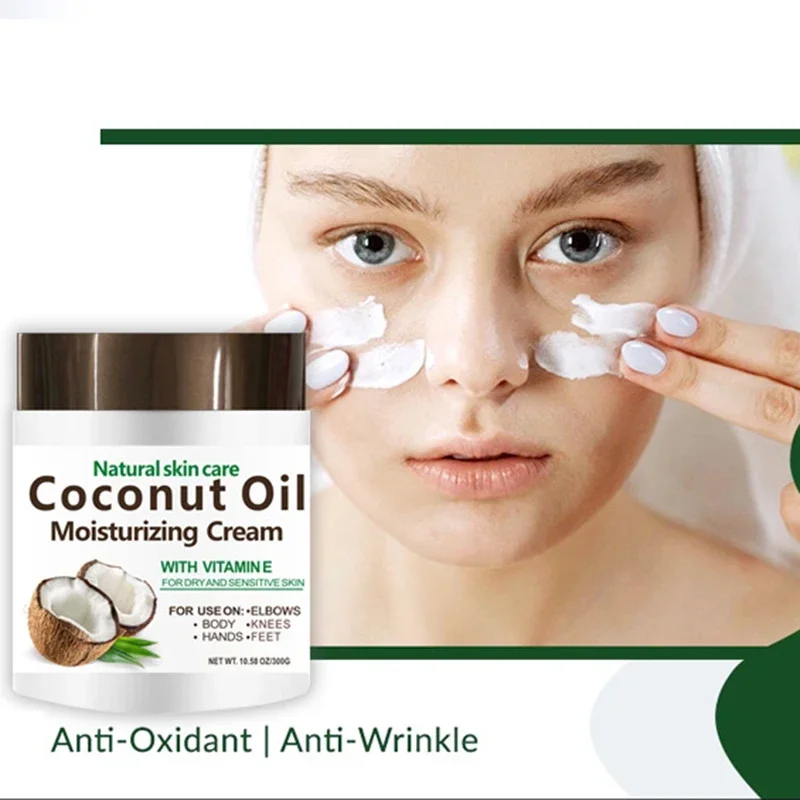 Creamy Coconut Moisturizing Cream Firming Nourishing Brightening Cream Moisturizing Oil Control Lotion Face Lifting Cream